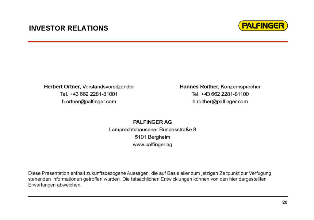 Palfinger - Investor Relations (01.02.2017) 