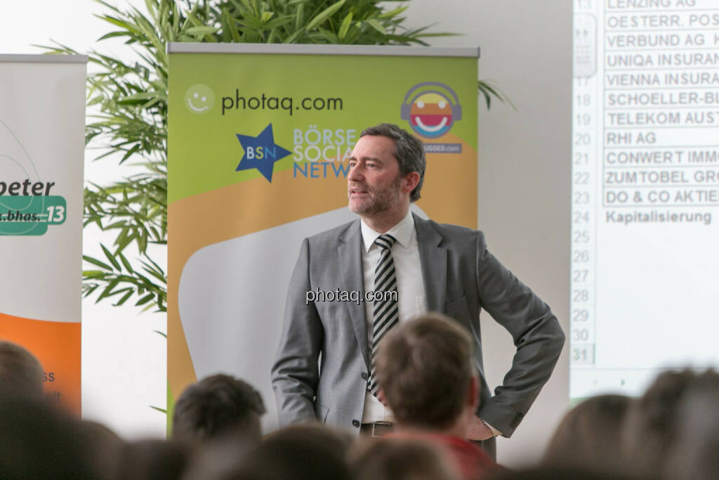 Martin Wenzl (Wiener Boerse), © Martina Draper/photaq (01.02.2017) 