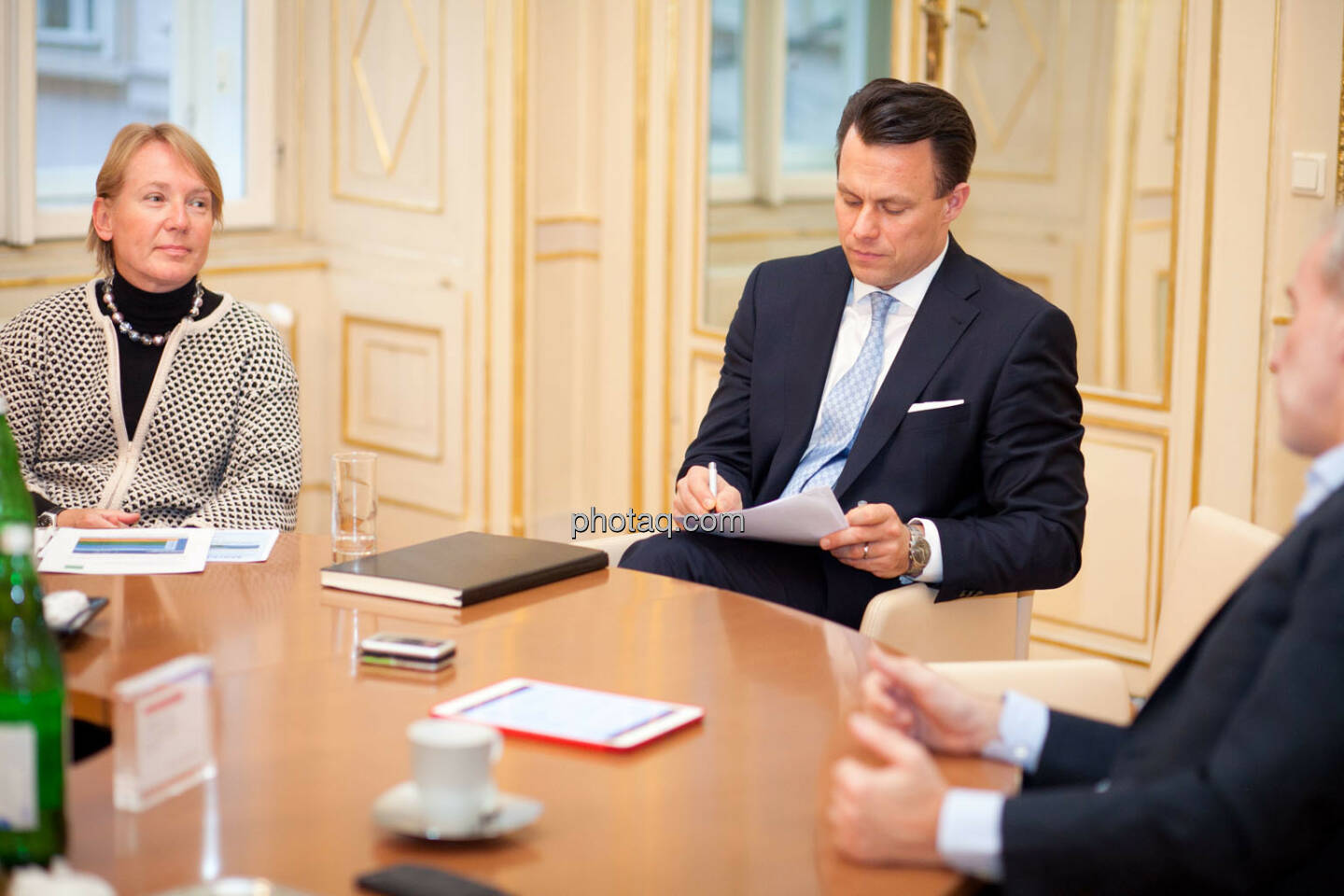Heike Arbter (RCB), Christoph Boschan (Wiener Börse)