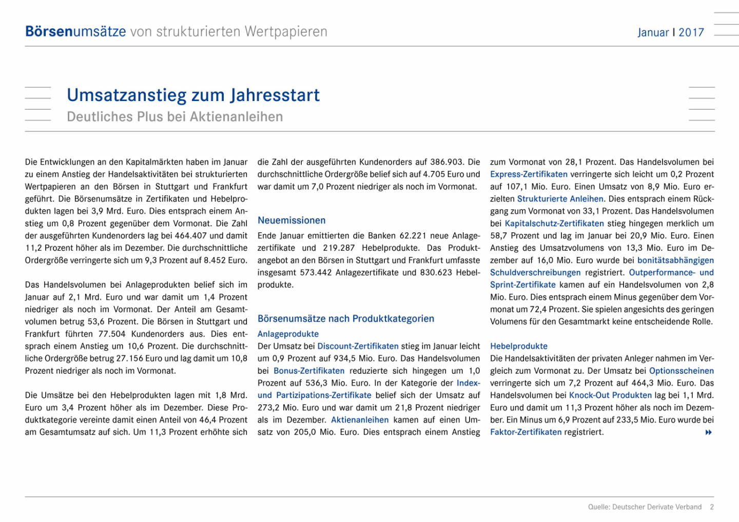 Zertifikatemarkt Deutschland: Umsatzanstieg zum Jahresstart, Seite 2/9, komplettes Dokument unter http://boerse-social.com/static/uploads/file_2103_zertifikatemarkt_deutschland_umsatzanstieg_zum_jahresstart.pdf