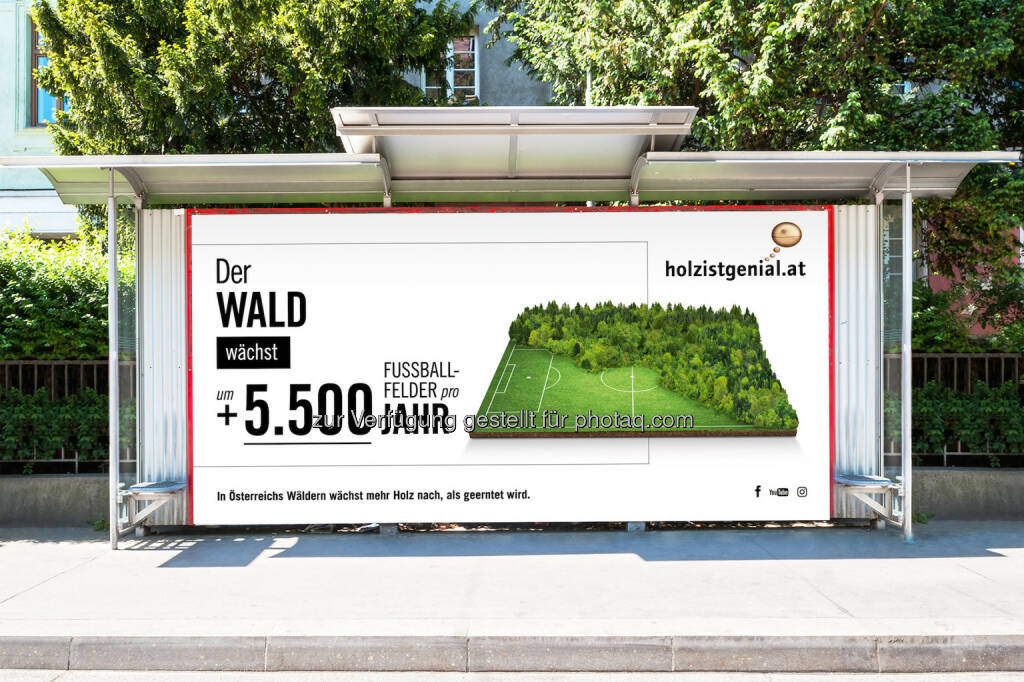 proHolz Austria - Arbeitsgemeinschaft der österreichischen Holzwirtschaft: Holz ist genial - proHolz Austria mit neuer Kampagne on air. (Fotocredit: proHolz Austria), © Aussender (13.02.2017) 