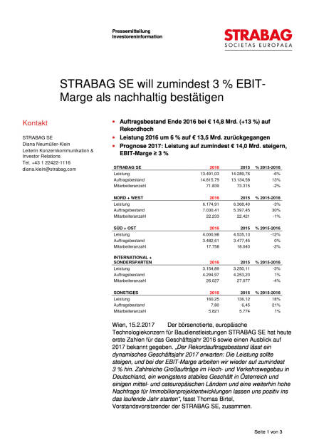 Strabag will zumindest 3 Prozent EBIT-Marge als nachhaltig bestätigen, Seite 1/3, komplettes Dokument unter http://boerse-social.com/static/uploads/file_2111_strabag_will_zumindest_3_prozent_ebit-marge_als_nachhaltig_bestatigen.pdf (15.02.2017) 