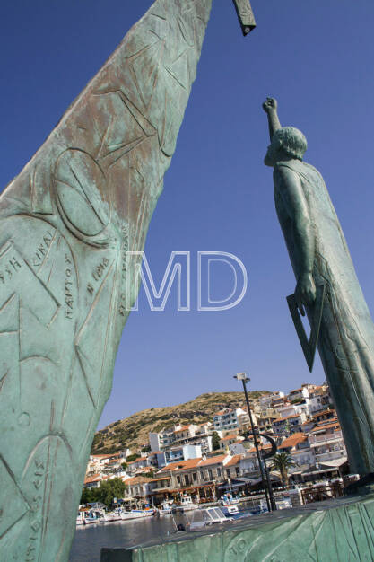 Statue des Pythagoras, © Martina Draper (12.05.2013) 