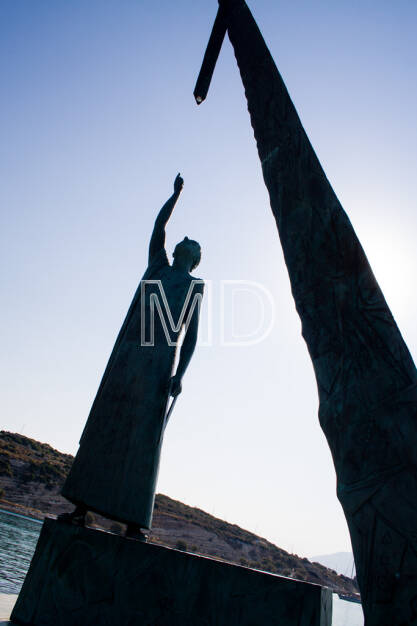 Statue des Pythagoras, © Martina Draper (12.05.2013) 