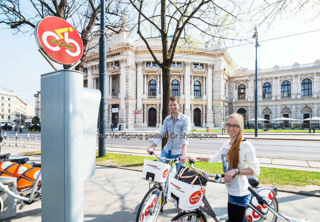 Das Erfolgsprojekt Citybike Wien hat sich auch 2016 sehr positiv entwickelt - Gewista Werbeges.m.b.H.: Citybike Wien – Jahresbilanz 2016 (Fotocredit: Gewista), © Aussendung (21.02.2017)