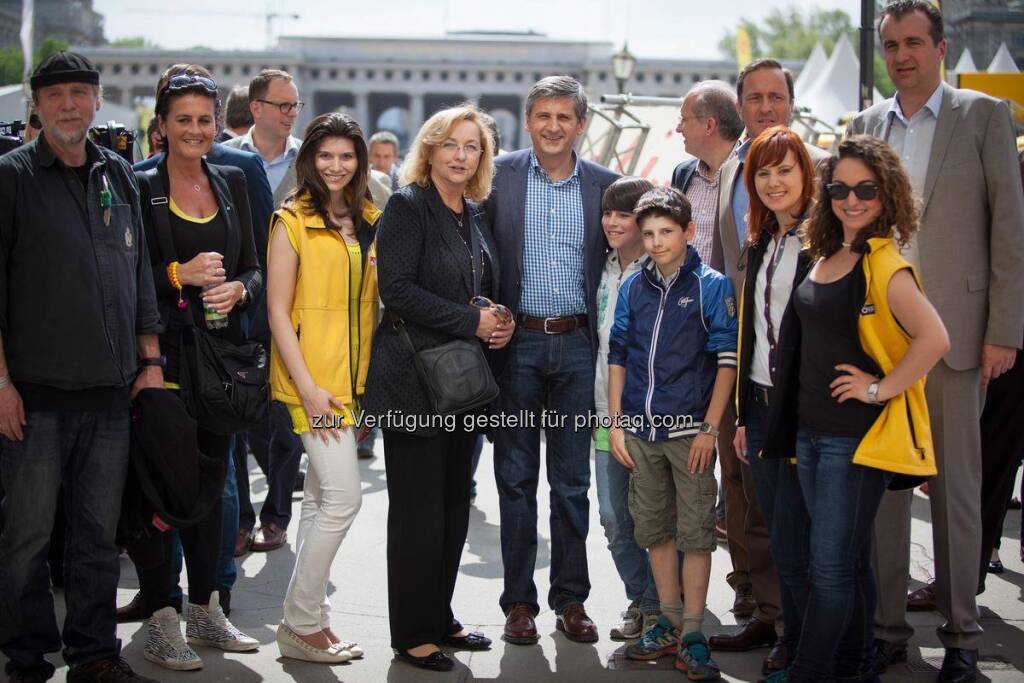 Stadtfest Wien, ÖVP mit u.a. Maria Fekter, Isabella Leeb, Michael Spindelegger (12.05.2013) 