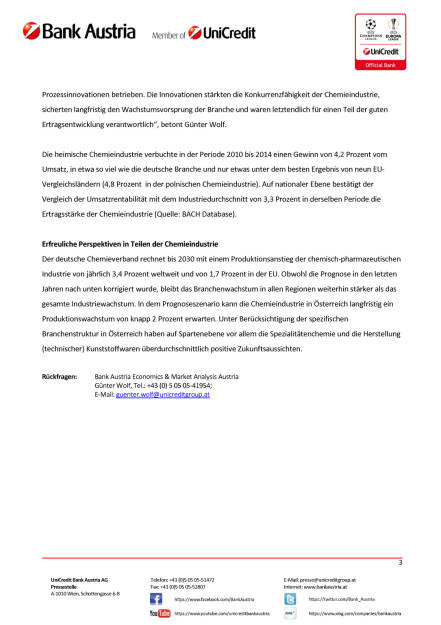 Branchenbericht der Bank Austria Volkswirtschaft: Chemieindustrie gewinnt an Schwung, Seite 3/3, komplettes Dokument unter http://boerse-social.com/static/uploads/file_2135_branchenbericht_der_bank_austria_volkswirtschaft_chemieindustrie_gewinnt_an_schwung.pdf (01.03.2017) 