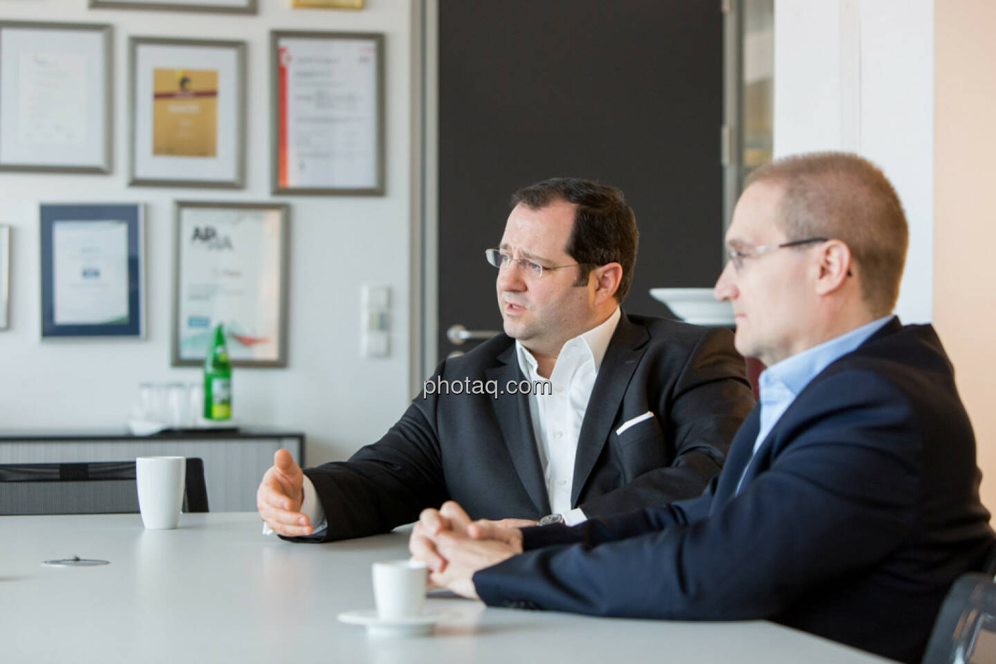 Daniel Riedl (CEO Buwog), Andreas Segal (CFO Buwog)