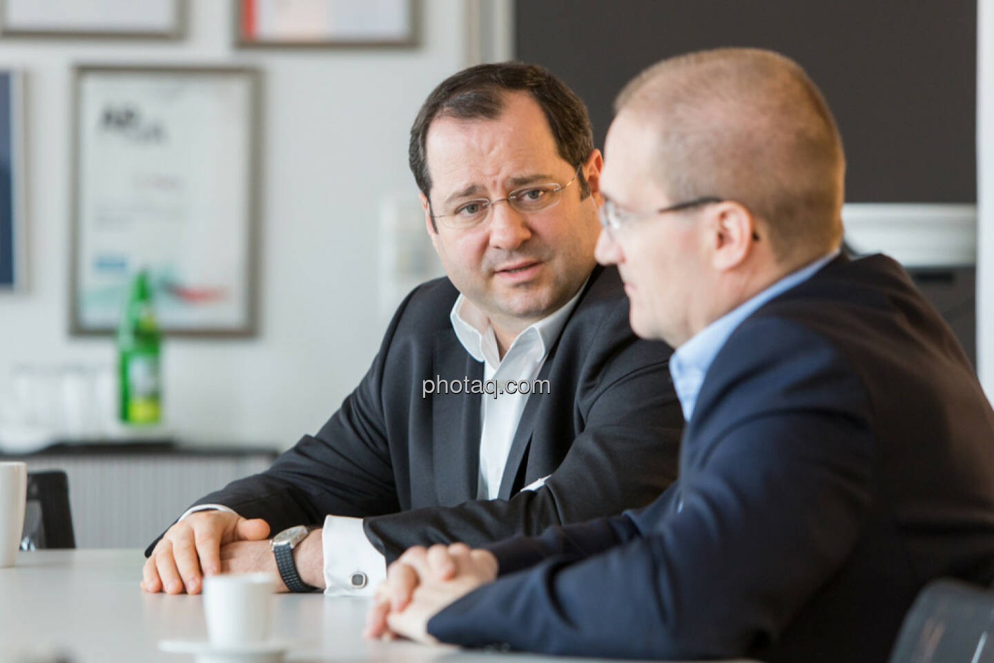 Daniel Riedl (CEO Buwog), Andreas Segal (CFO Buwog)