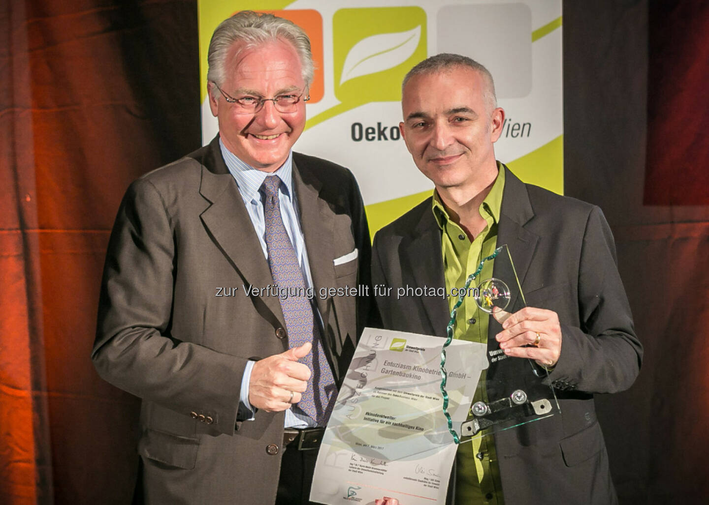Umweltpreis 2017 - Gartenbaukino (c) Houdek