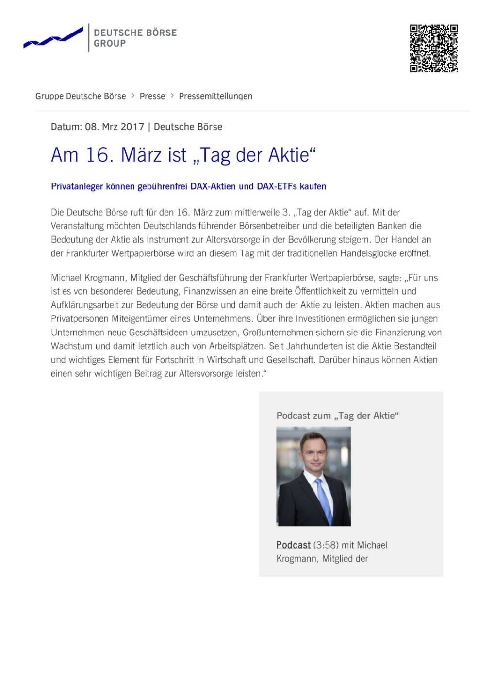 Am 16. März ist „Tag der Aktie“, Seite 1/2, komplettes Dokument unter http://boerse-social.com/static/uploads/file_2151_am_16_marz_ist_tag_der_aktie.pdf