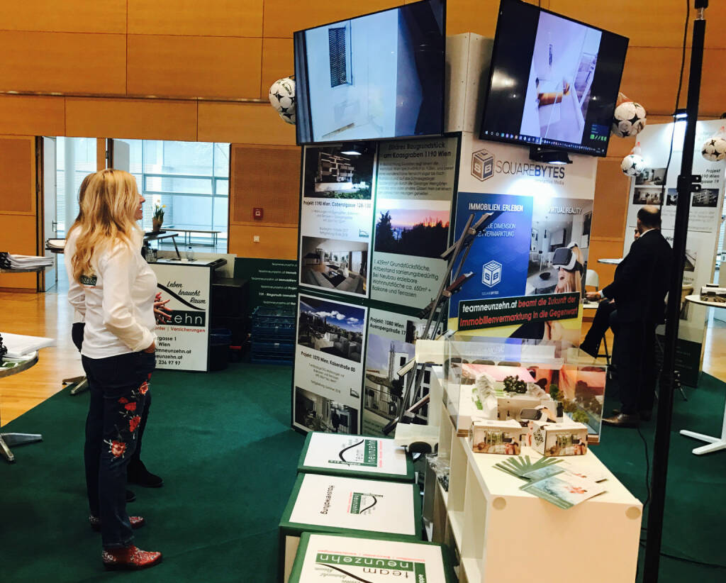 team neunzehn auf der Wohnen und Interieur Messe in Wien 2017 (12.03.2017)