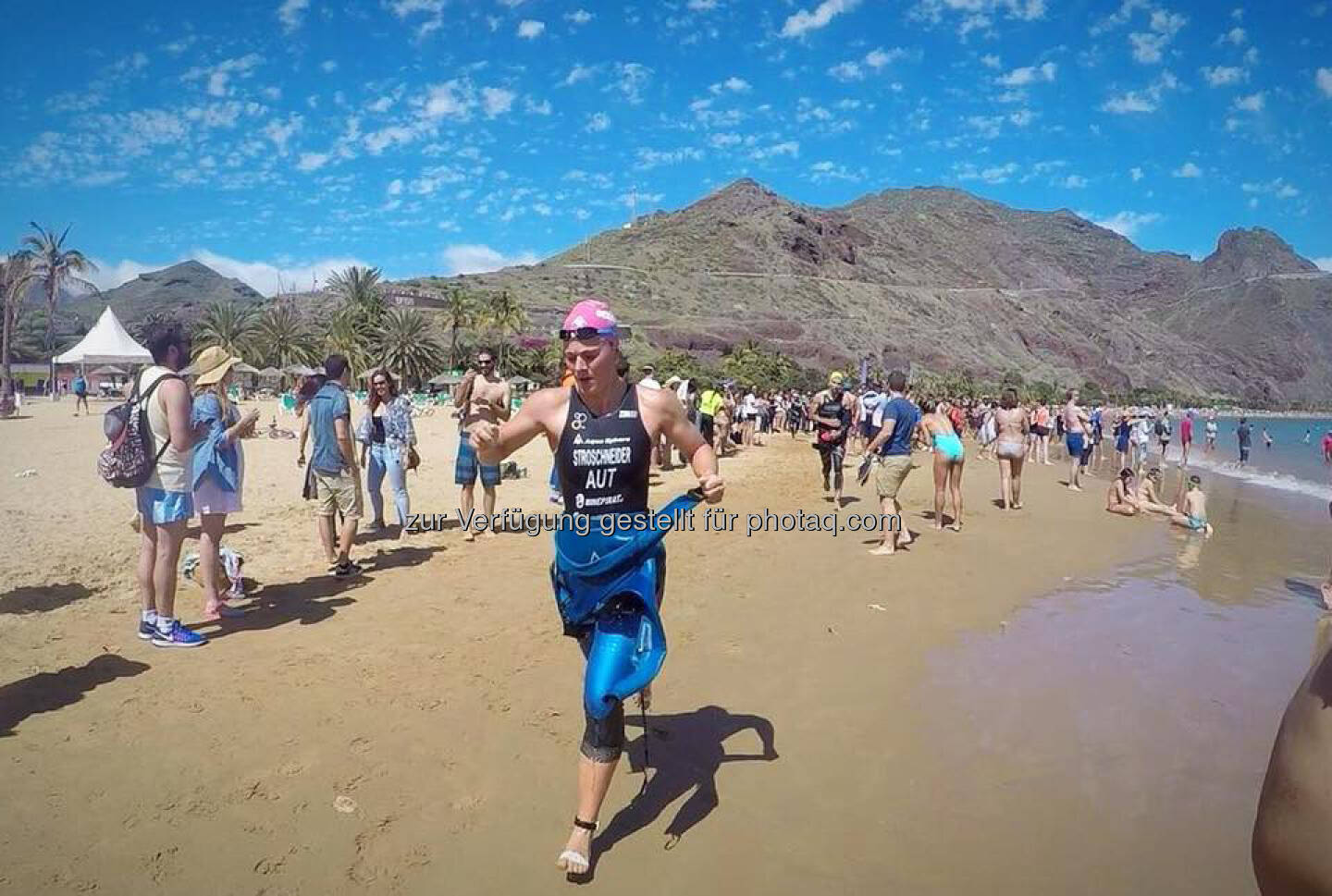 Tanja Stroschneider, Strand, Triathlon, Teneriffa