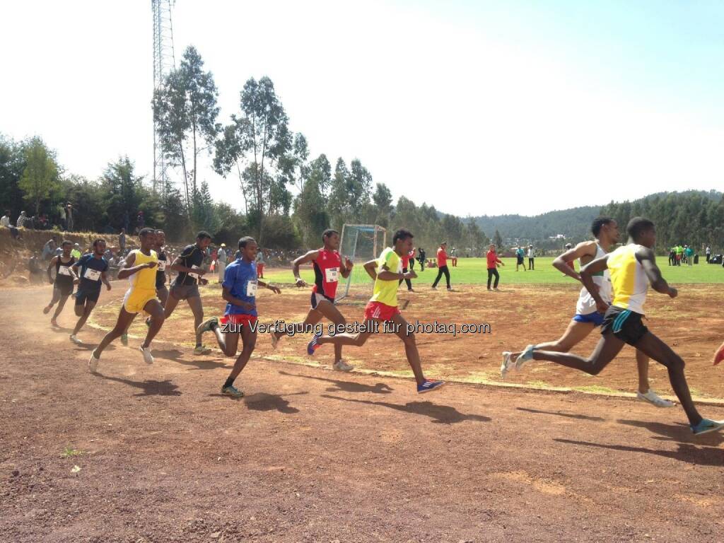 laufen, Rennen, track and field, Tartan, Äthiopien, hintereinander, Laufschritt,  (18.03.2017) 