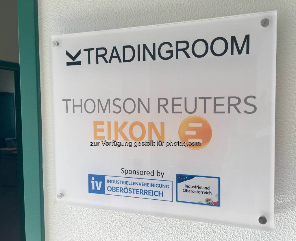 Tradingroom Thomson Reuters Eikon (19.03.2017) 