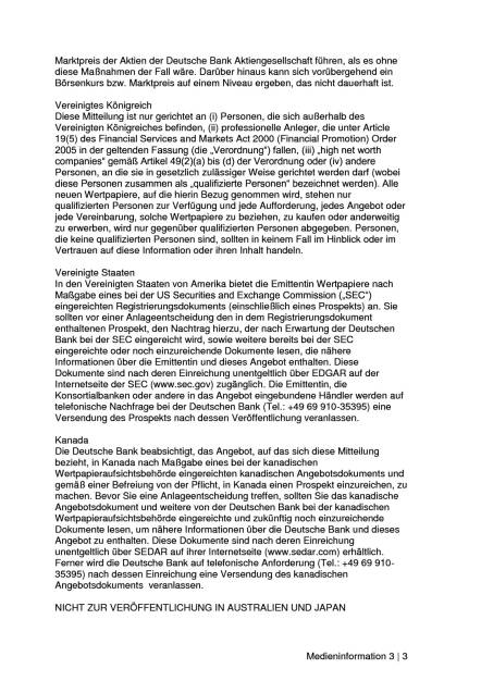 Deutsche Bank legt Emissionsvolumen der Kapitalerhöhung auf 8,0 Milliarden Euro fest, Seite 3/3, komplettes Dokument unter http://boerse-social.com/static/uploads/file_2166_deutsche_bank_legt_emissionsvolumen_der_kapitalerhohung_auf_80_milliarden_euro_fest.pdf (19.03.2017) 