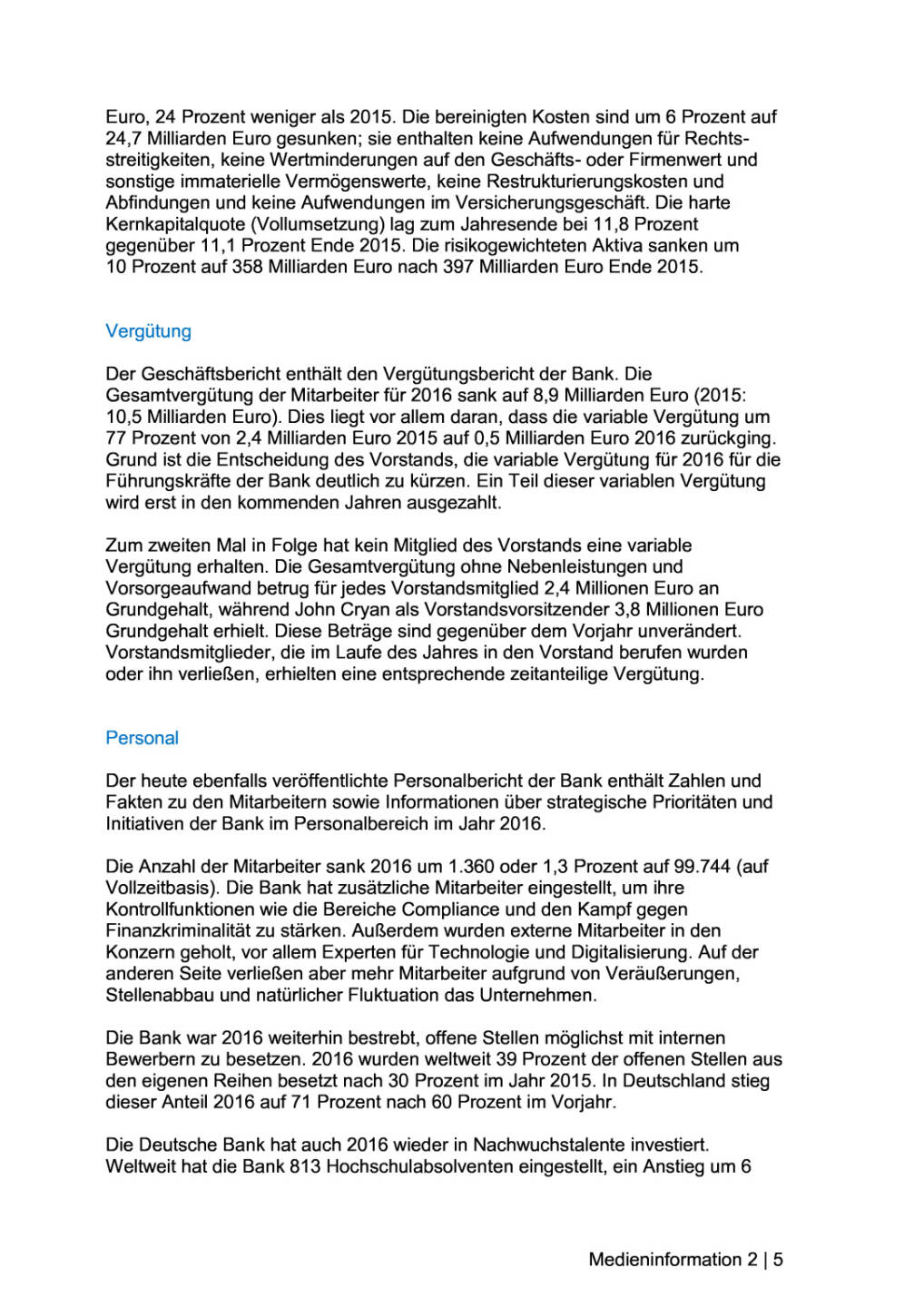 Deutsche Bank veröffentlicht Geschäftsbericht 2016, Seite 2/5, komplettes Dokument unter http://boerse-social.com/static/uploads/file_2167_deutsche_bank_veroffentlicht_geschaftsbericht_2016.pdf