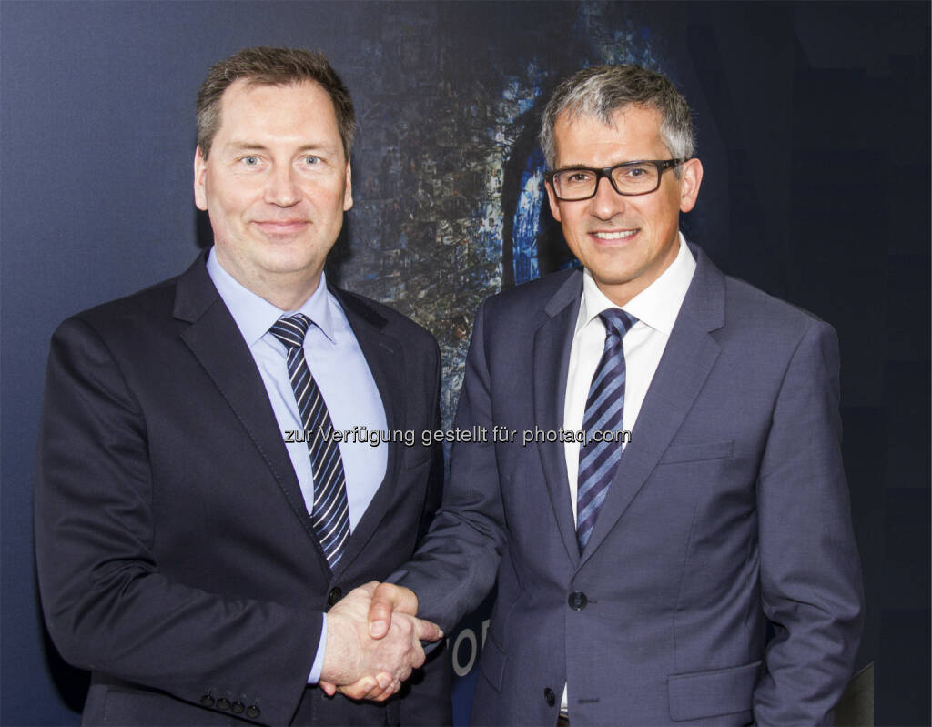 Henri Kirchhof und Jürgen Antonitsch - Gaisberg Consulting GmbH: Henri Kirchhof neuer CTO der ZKW Group (Fotocredit: ZKW), © Aussender (24.03.2017) 