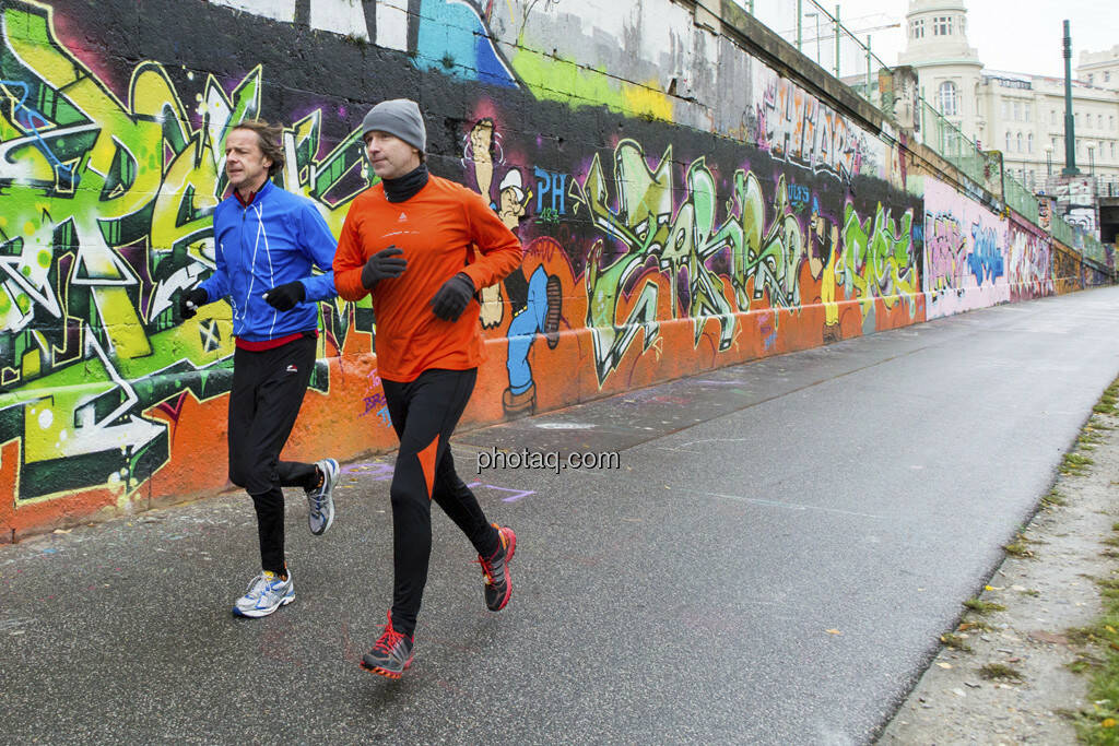 Johannes Rogy (Nordea), Christian Drastil (CD Comm.), © Martina Draper (15.12.2012) 