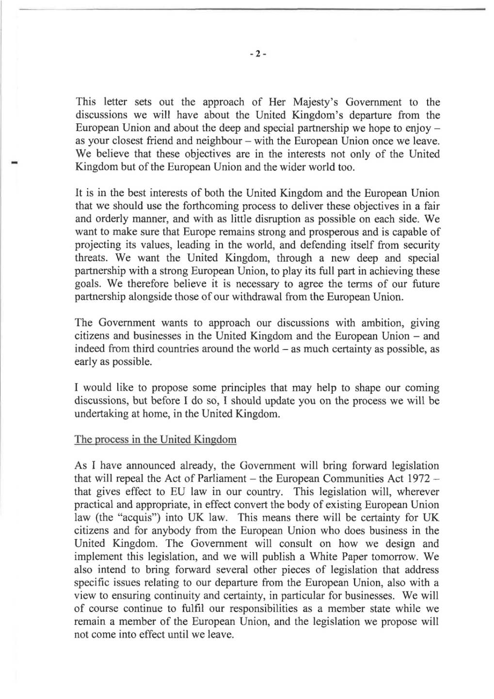 Das Brexit-Dokument mit Tusk, Seite 2/6, komplettes Dokument unter http://boerse-social.com/static/uploads/file_2185_das_brexit-dokument_mit_tusk.pdf