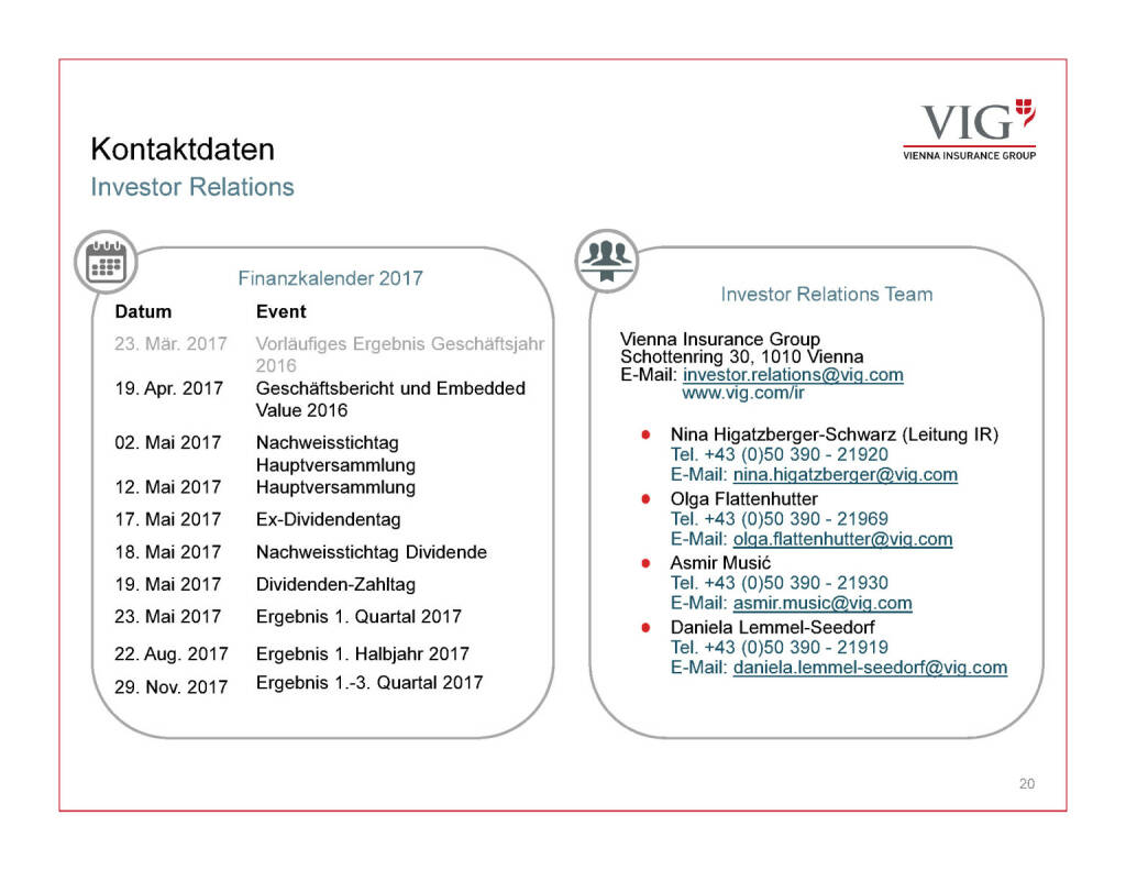 Präsentation VIG - Kontakt (30.03.2017)
