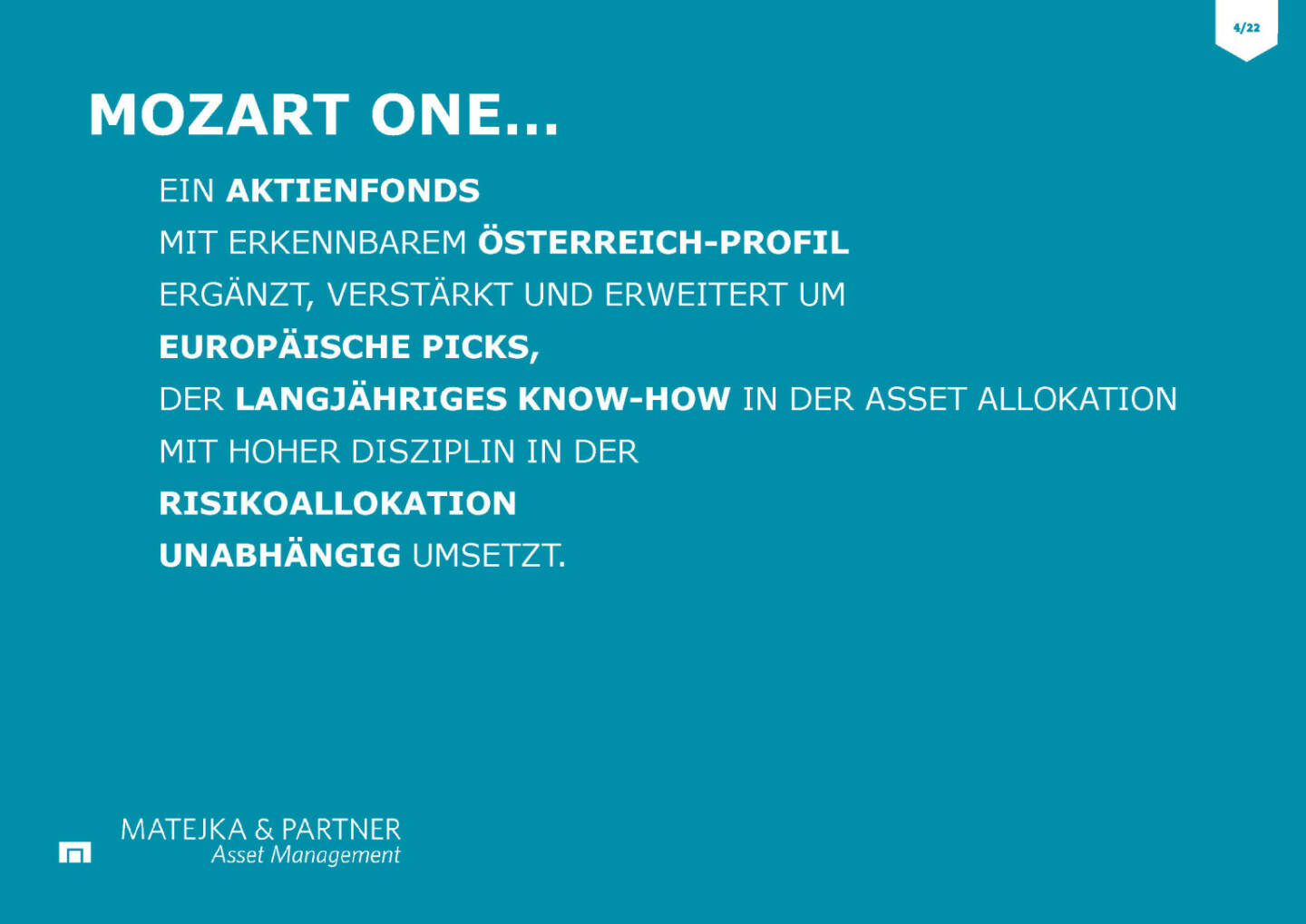 Wiener Privatbank - Mozart One Aktienfonds