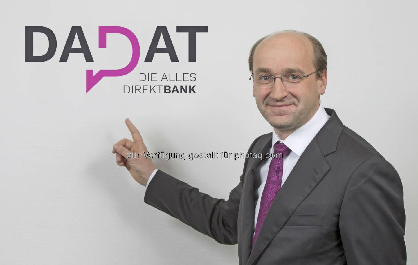 Mit der Webseite www.dad.at, die optimal auch für die mobile Nutzung per Smartphone und Tablet konzipiert ist, möchte Huber neue Maßstäbe in der österreichischen Direktbankenlandschaft setzen. (Bildquelle: DADAT Bank, Andreas Kolarik)