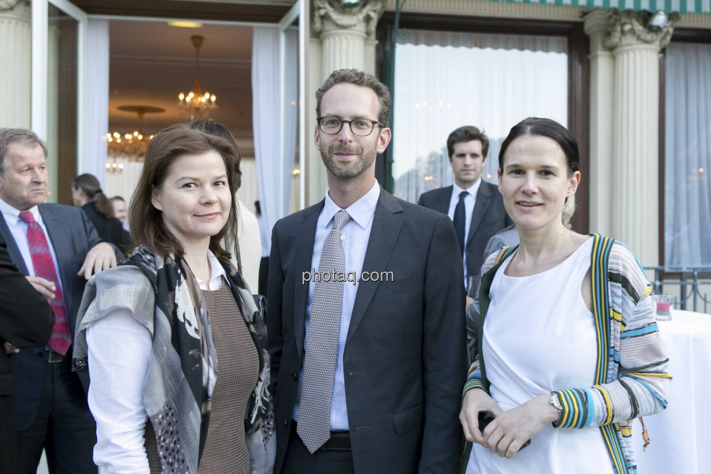 Simone Korbelius (Immofinanz), Daniel Folian (Warimpex), Bettina Schragl (Immofinanz)