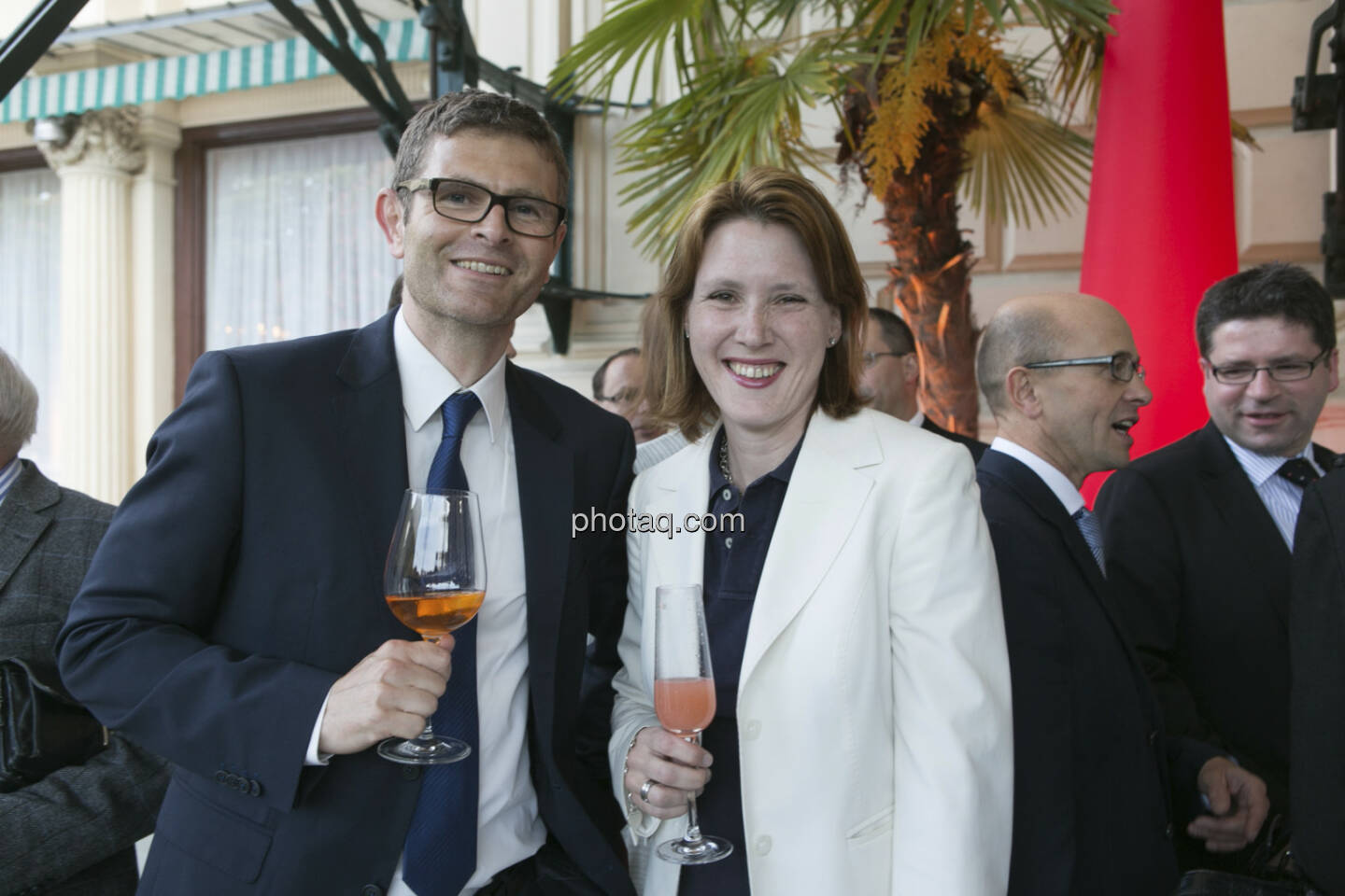 Herbert Gaspari (Scopia), Susanne Leiter (Börse Express)