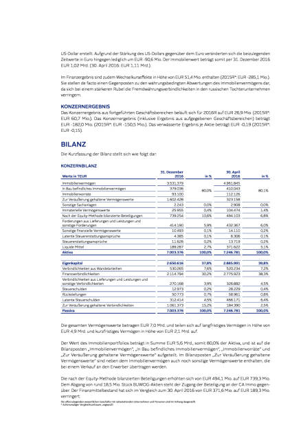Immofinanz: Ergebnis-, Bilanz- und Cashflow-Analyse, Seite 3/6, komplettes Dokument unter http://boerse-social.com/static/uploads/file_2199_immofinanz_ergebnis-_bilanz-_und_cashflow-analyse.pdf (06.04.2017) 