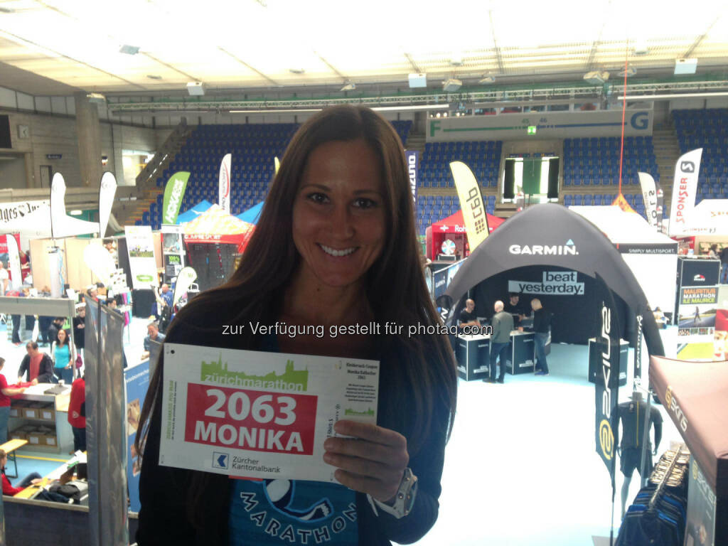 , Zürich Marathon, Startnummer (08.04.2017) 