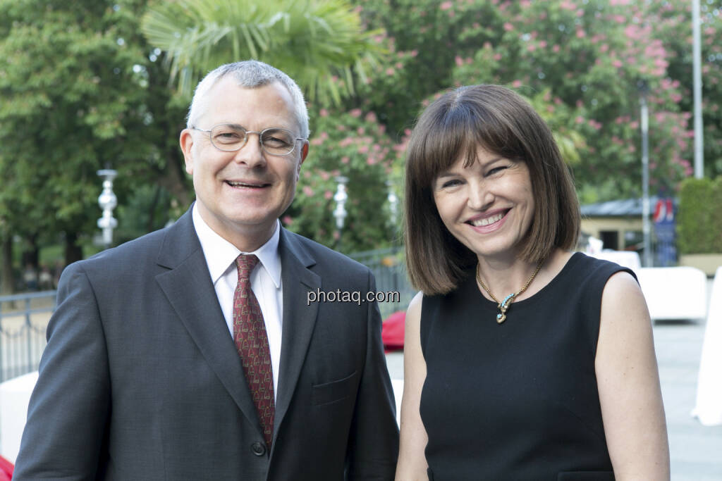 Michael Buhl, Birgit Kuras (Wiener Börse), © finanzmarktfoto/Martina Draper (15.05.2013) 