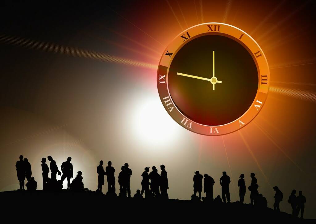 Zukunft, Uhr, Zeit (Bild: Pixabay/geralt https://pixabay.com/de/menschen-gruppe-uhr-zeit-439149/ ) (13.04.2017) 