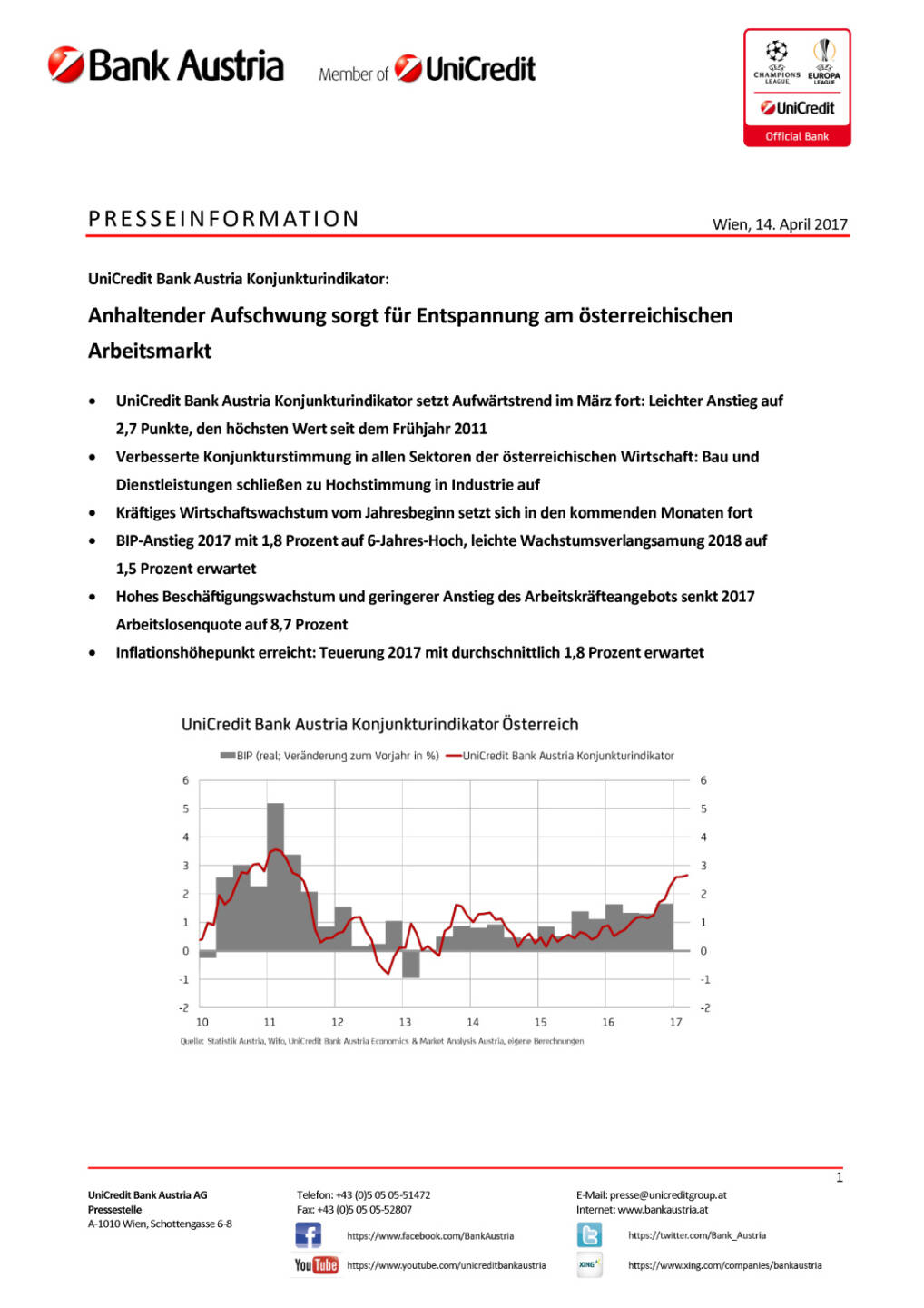 Anhaltender Aufschwung sorgt für Entspannung am österreichischen Arbeitsmarkt , Seite 1/6, komplettes Dokument unter http://boerse-social.com/static/uploads/file_2210_anhaltender_aufschwung_sorgt_fur_entspannung_am_osterreichischen_arbeitsmarkt.pdf
