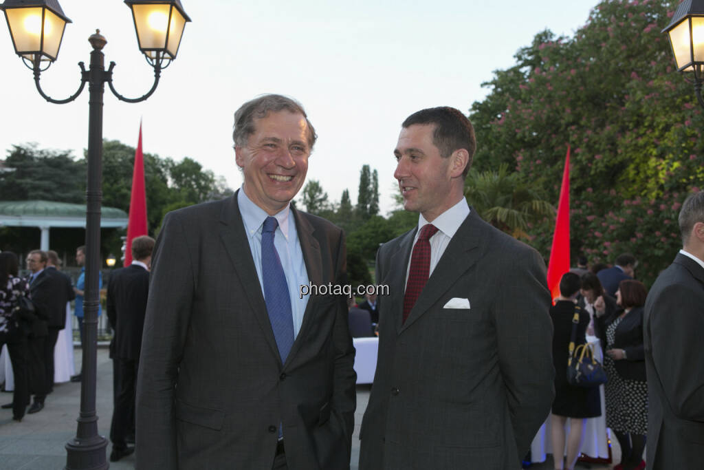 Wilhelm Rasinger (IVA), Georg Male (bepublic), © finanzmarktfoto/Martina Draper (15.05.2013) 