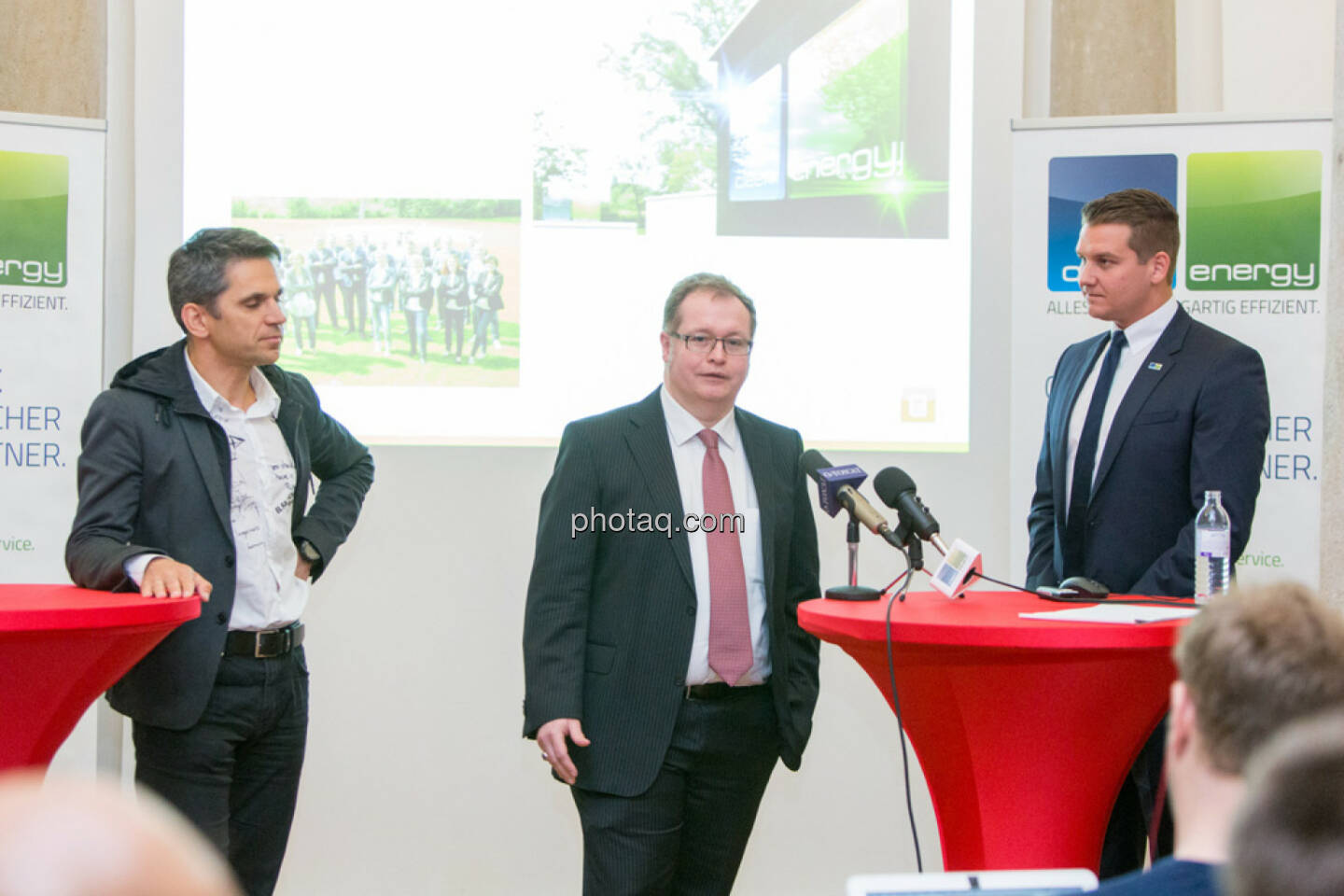 Michael Altrichter (Investor), Gregor Rosinger (Rosinger Group, Investor), Lukas Scherzenlehner (Cleen Energy)