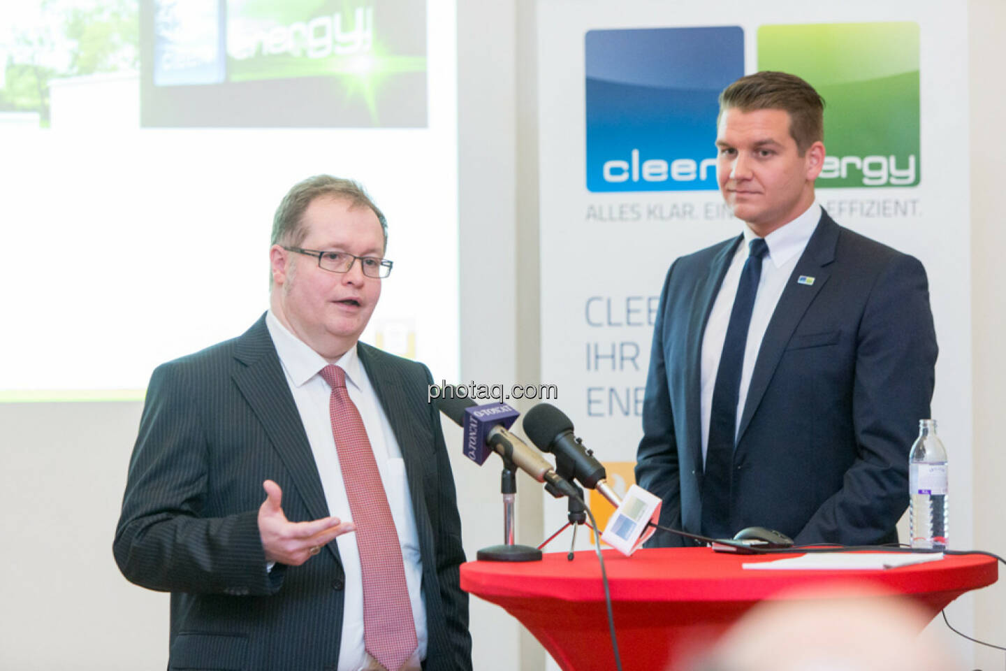 Gregor Rosinger (Rosinger Group, Investor), Lukas Scherzenlehner (Cleen Energy)