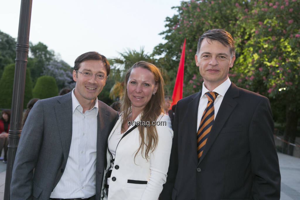 Roland Neuwirth (Salus Alpha), Fritz Erhart (Pioneer), © finanzmarktfoto/Martina Draper (15.05.2013) 