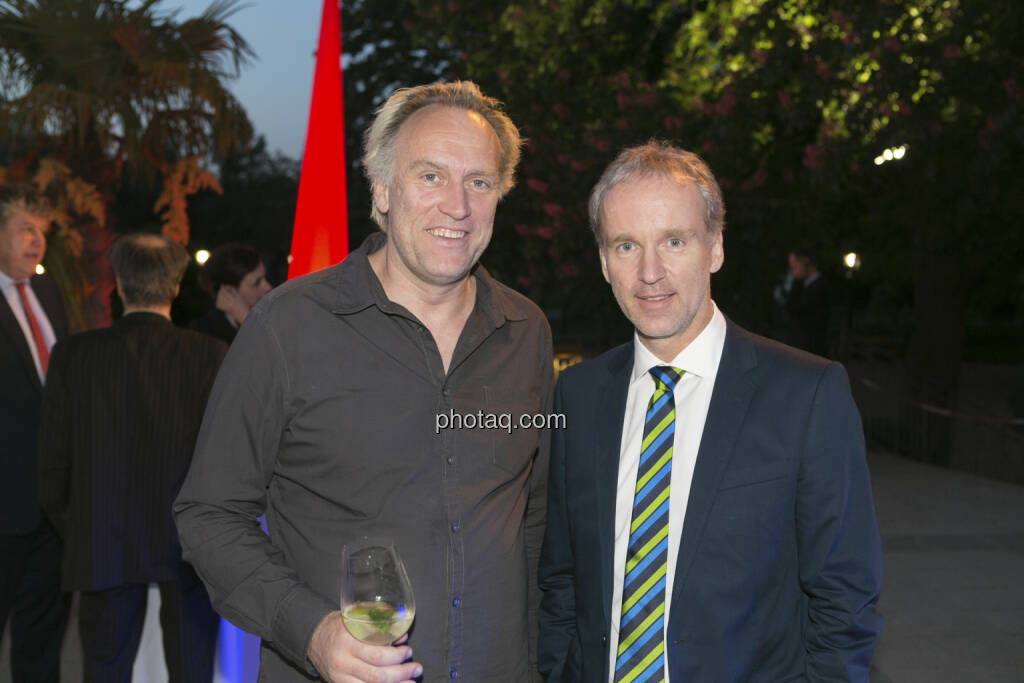 Alexander Proschofsky, Christian Drastil, © finanzmarktfoto/Martina Draper (15.05.2013) 