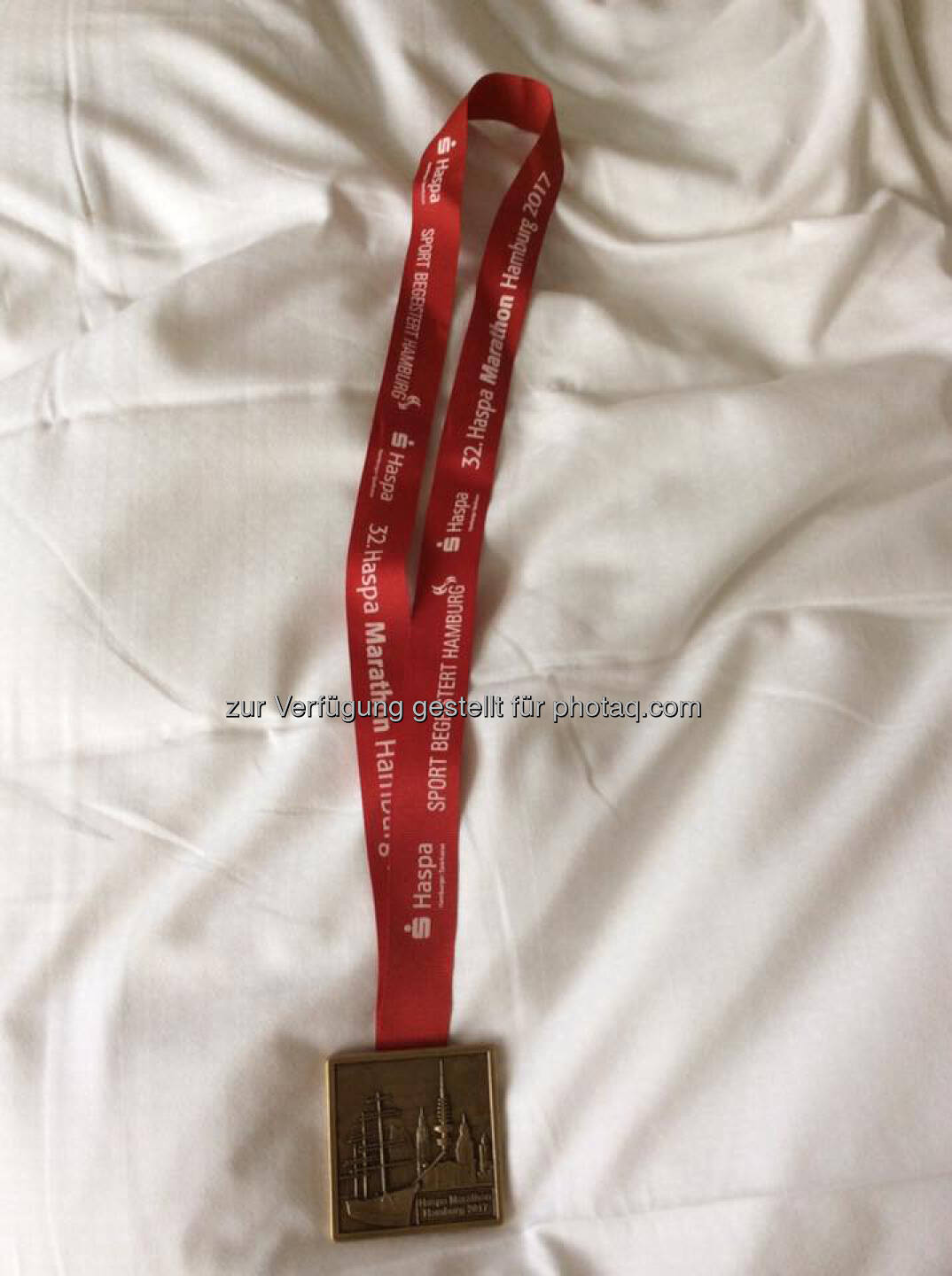 Hamburg Marathon, Medaille