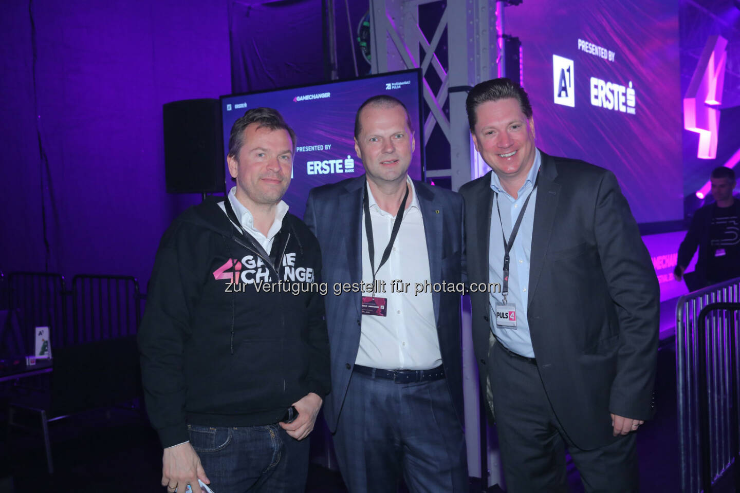 Markus Breitenecker, Michael Dockal (CEO Zgonc) & Michael Stix