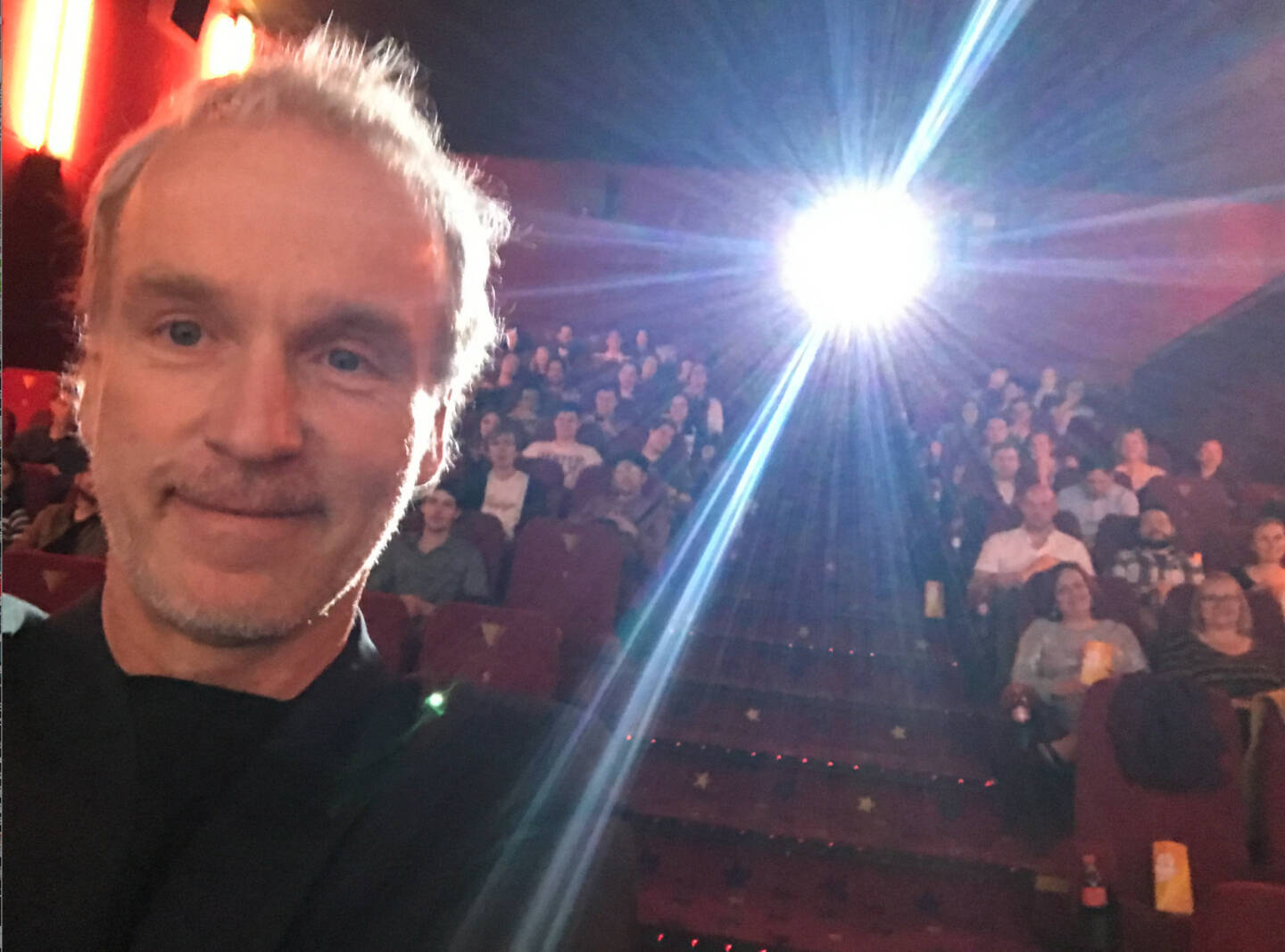 Selfie im Kino (das wollten die Veranstalter von mir)