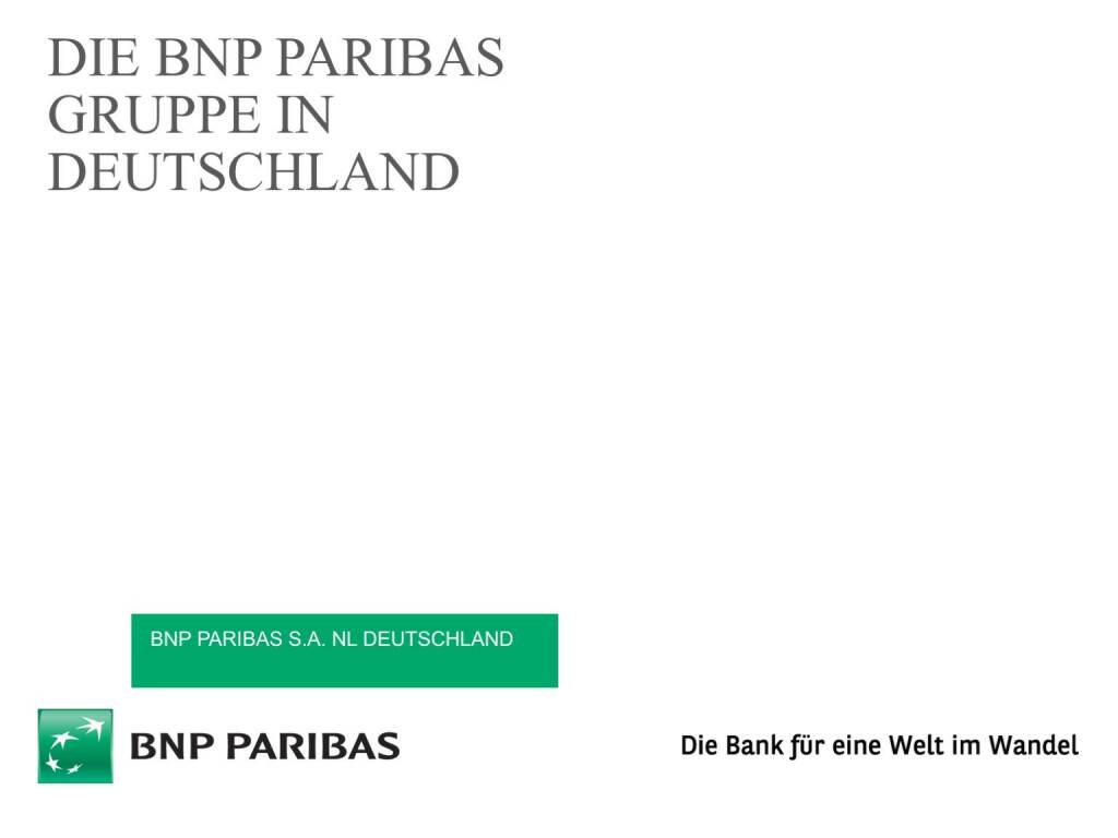 Präsentation BNP Paribas - BSN Roadshow #69 (26.04.2017) 