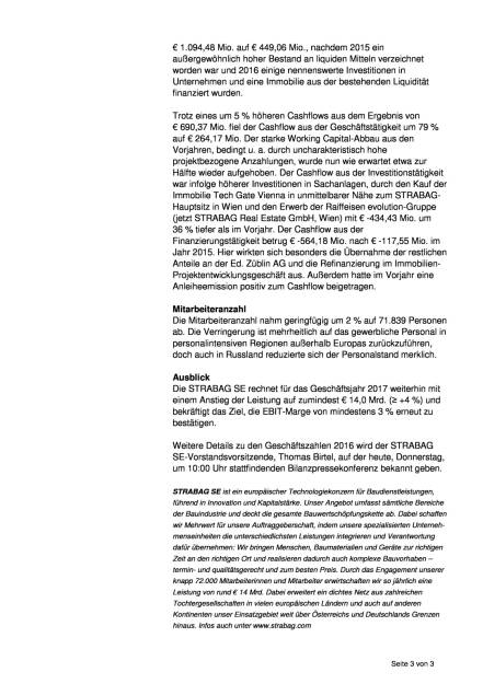 Strabag: Rekordjahr 2016, Seite 3/3, komplettes Dokument unter http://boerse-social.com/static/uploads/file_2225_strabag_rekordjahr_2016.pdf (27.04.2017) 