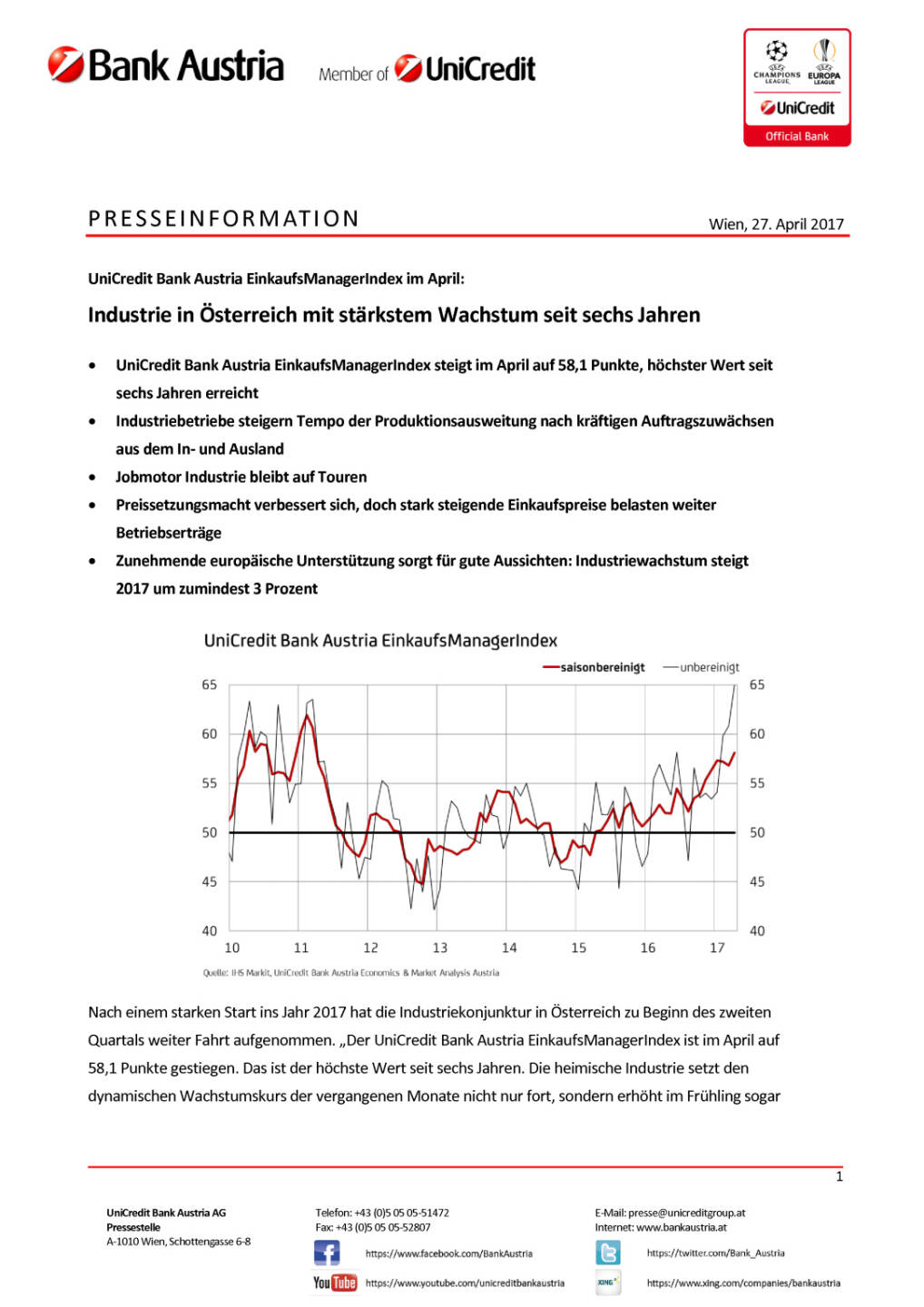 Industrie in Österreich mit stärkstem Wachstum seit sechs Jahren, Seite 1/3, komplettes Dokument unter http://boerse-social.com/static/uploads/file_2227_industrie_in_osterreich_mit_starkstem_wachstum_seit_sechs_jahren.pdf