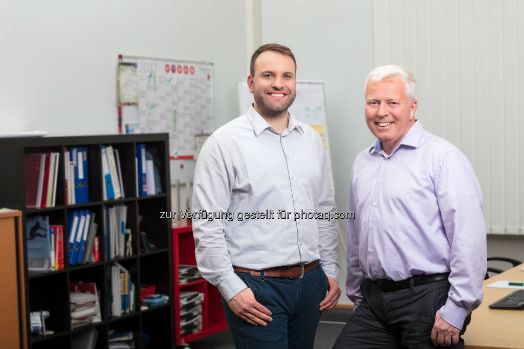 Jörn Greschner und Bernhard Deppe - ANECON Software Design und Beratung G.m.b.H.: ANECON Deutschland stellt sich neu auf (Fotograf: Photographer: Markus Kaiser, Graz / Fotocredit: ANECON), © Aussender (04.05.2017) 