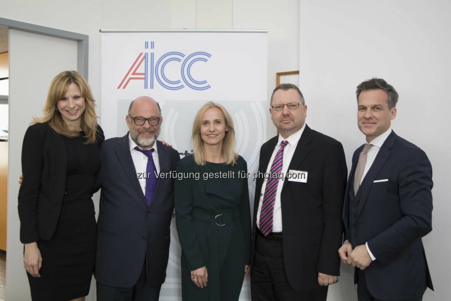 Die Gastgeber der AICC mit Professor Shlomo Shpiro - Lansky, Ganzger & Partner Rechtsanwälte GmbH: AICC holt Anti-Terrorexperten nach Wien (Fotograf: Raphael Schwarz / Fotocredit: LGP)