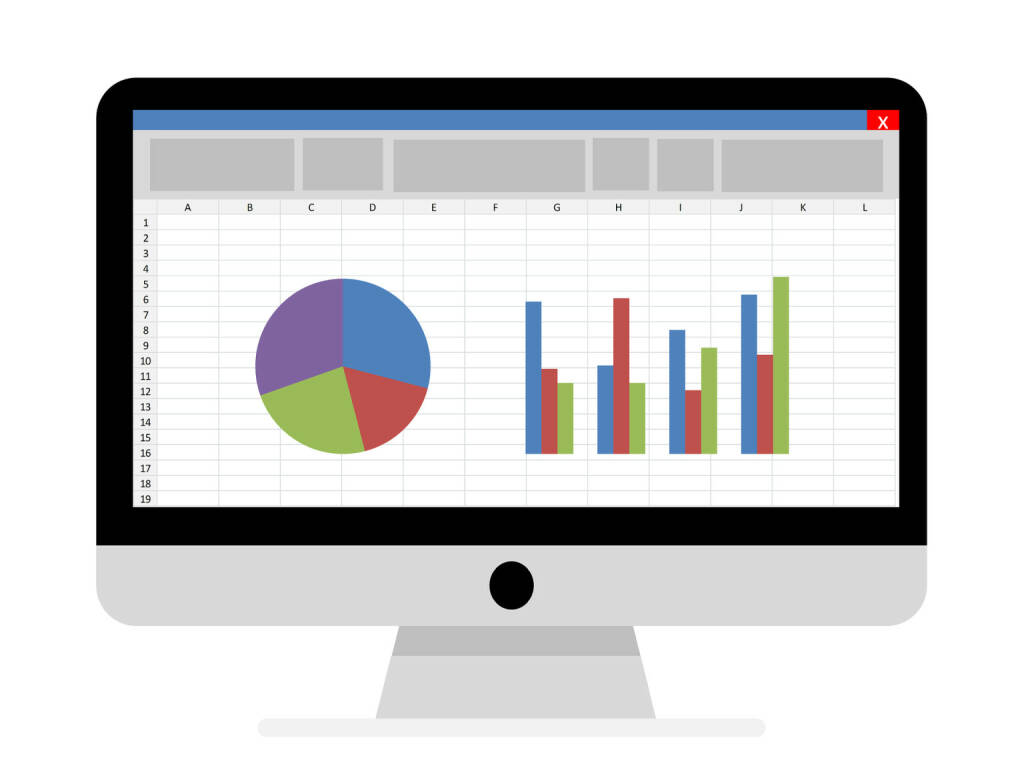 Umfrage, Chart, Statistik, Auswertung, Balken, Buchhaltung, Konto, Depot (Bild: Pixabay/Tumisu https://pixabay.com/de/buchhaltung-statistik-excel-1928237/ )    (04.05.2017) 