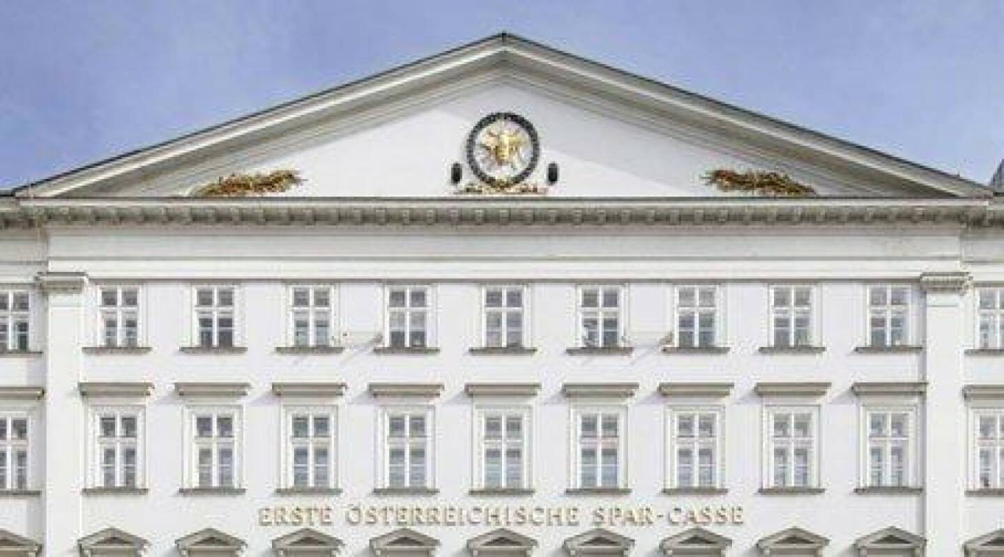 Erste Group : The bee, a symbol of economy and frugality, has been used since the foundation of the savings bank as a symbol of the bank’s motto – work, collect, multiply. To this day, it is visible on our main building.