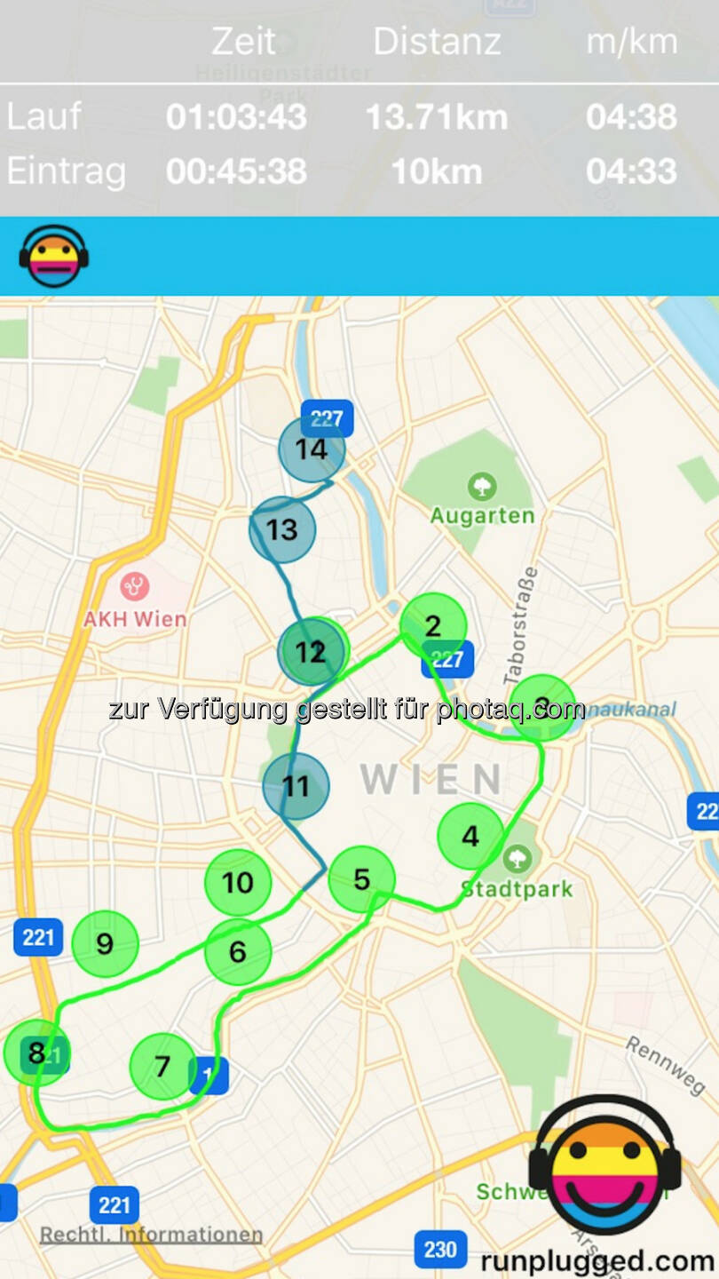 13,7k und dann vor der Haustüre und vor dem Regen raus